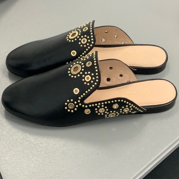 Rachel Zoe Grace Mule Eyelet in Black, material Nappa. Size 6 NWT - Picture 4 of 6